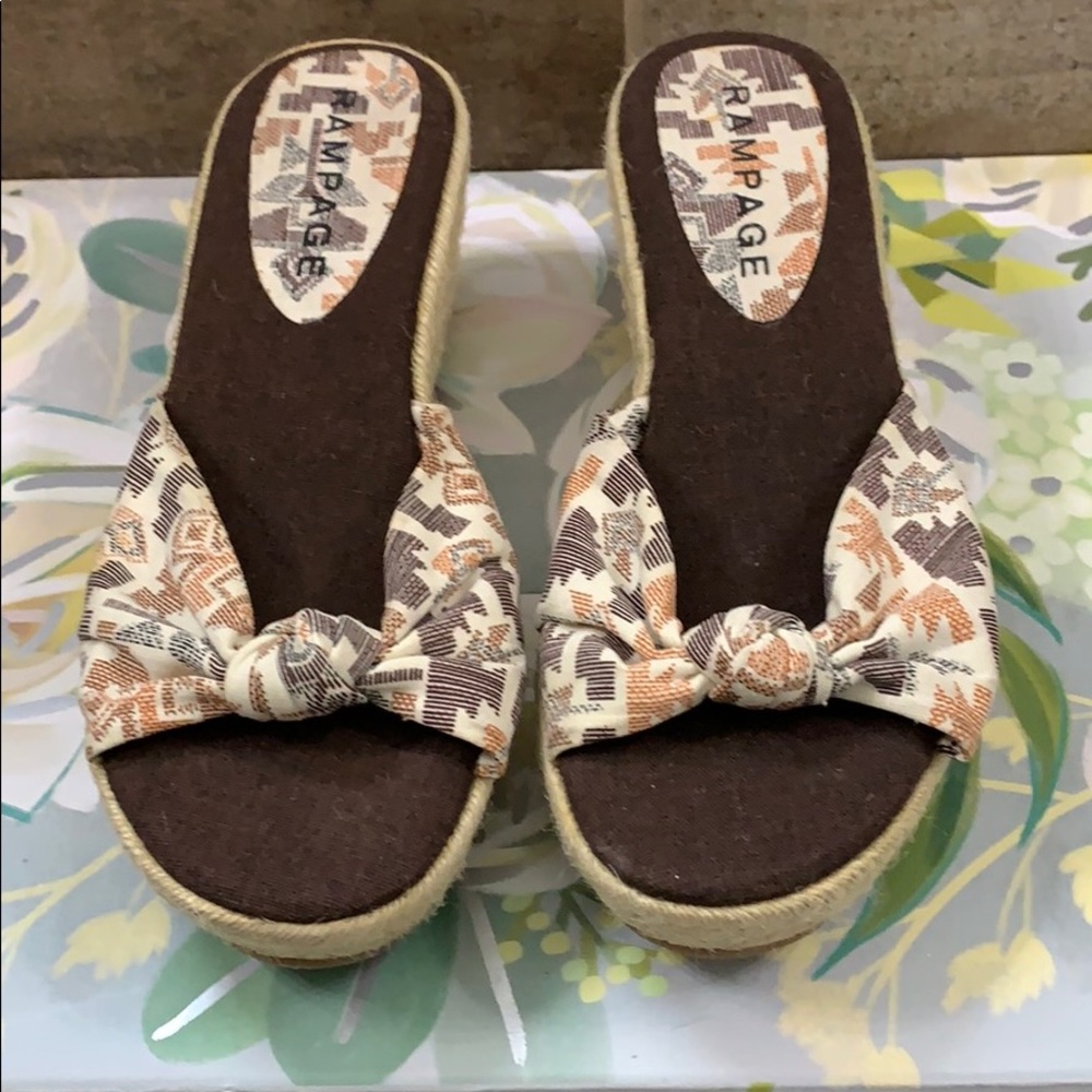 Rampage Summer Wedges